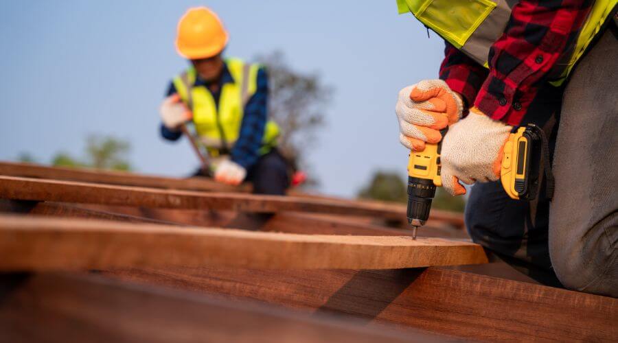 Expert tile roof repair services in Goodwine, IL